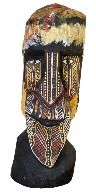 Australian aboriginal ironwood sculpture from the Tiwi Islands