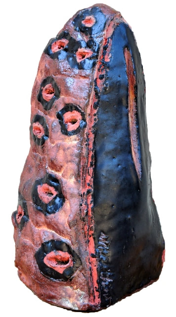 Rare abstract ceramic sculpture by California artist Blanche Phillips Howard​