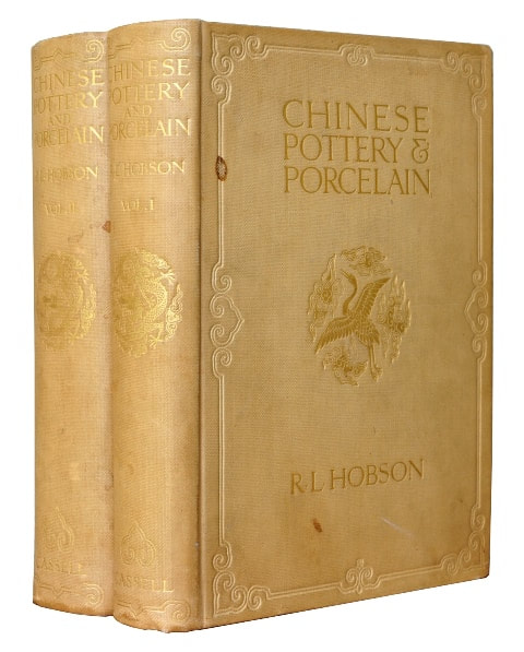Chinese Pottery and Porcelain by R. L. Hobson, Vol. I & II, 1915 limited first edition