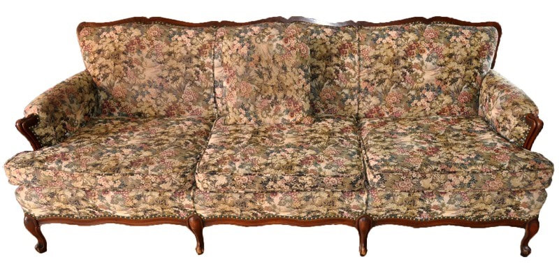 Antique French Provincial style sofa