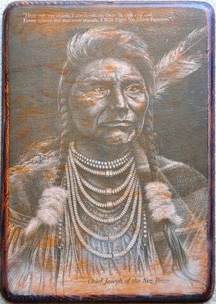 Picture of Chief Joseph of the Nez Perce by Bill O'Neill
