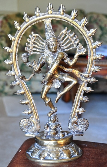 Brass sculpture of Nataraja (Shiva as Lord of Dance)