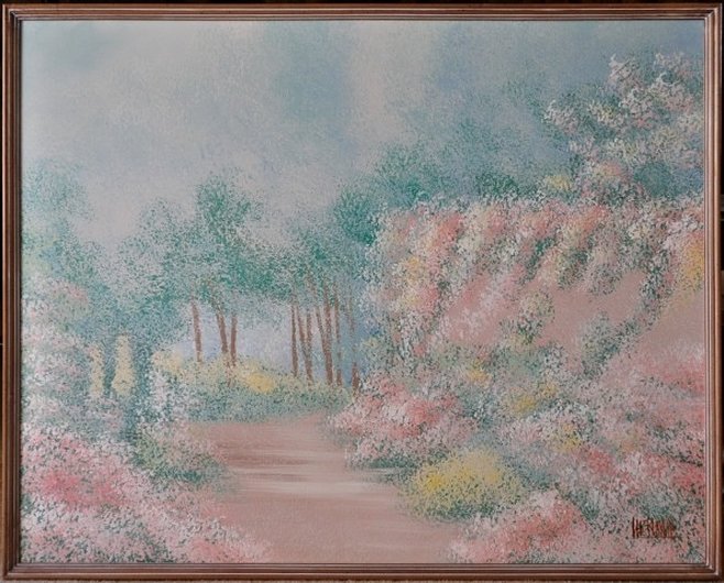 Original oil on canvas painting by Lee Reynolds