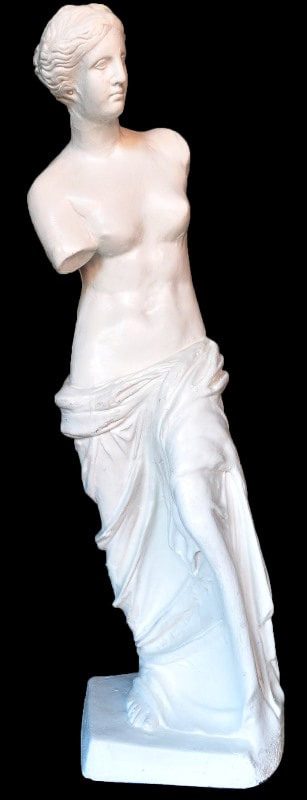 Venus de Milo plaster sculpture
